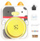 Töpferscheibe für Anfänger, Töpferscheiben und Zubehör, Keramikscheibe USB-Töpferscheiben-Set mit Kuh-Design, Elektrische Töpferscheibe für Kinder, Familie, Freunde, die Tiere und Pflanzen basteln