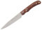 LO TRINCO YO Muela Cuchillo CRIOLLO-14 hoja de acero MoVa de 14 cm y empuñadura de madera de coral para Caza, Pesca, Supervivencia y Bushcraft.