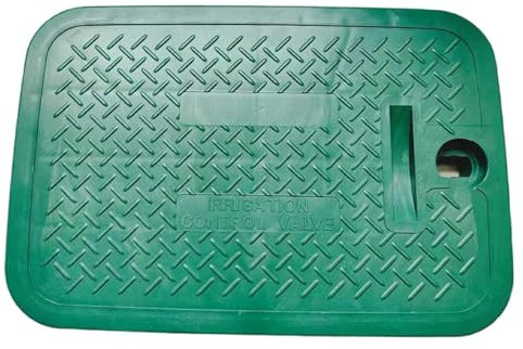 Qianly Ventilkastendeckel, Sprinkler-Bewässerungsventilkastendeckel, Robustes Ersatzzubehör für den unterirdischen Gartenbauernhof, 39.4 cm