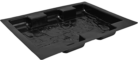 FAUOSWUK Stampo per Pietra Miliare in ABS, Creatore di Blocchi di Cemento Leggero per Decorazioni per la Casa All'aperto 33,5x25 Cm
