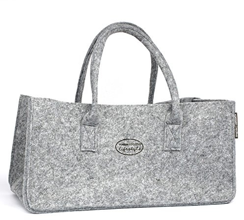 Vaessen Creative Filztasche Grau