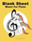 Blank Sheet Music For Piano: Music Notebook Kids: Wide Staff, perfect size for learning (8.5x11) / 3 Staves Per Page / 100 pages