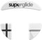Pulsar Gaming Gears Superglide - Piedi per mouse più veloci e fluidi realizzati con vetro ultra forte e impeccabile, suola super veloce liscia e durevole per Xtrfy MZ1 Wireless