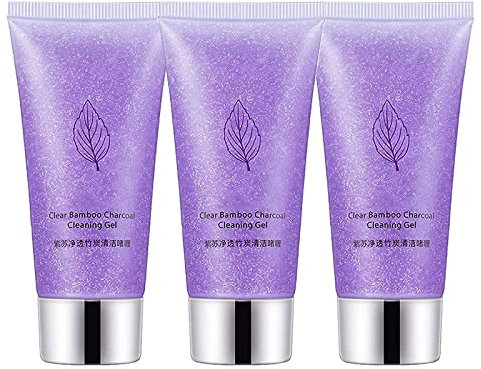 Gelée nettoyante au charbon de bambou Perilla Gel nettoyant au charbon de bambou transparent Perilla Gel nettoyant en profondeur pour le nettoyage des points noirs
