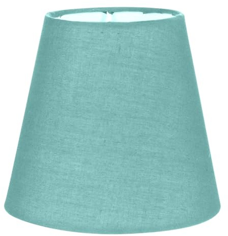 DOITOOL Lampenschirm Aus Stoff 5.51X5.51X5.12 Zoll Grün Für Tischlampe Stehlampe Und Deckenleuchte Weiche Diffuse Beleuchtung Für Wohnzimmer Schlafzimmer Lampenzubehör