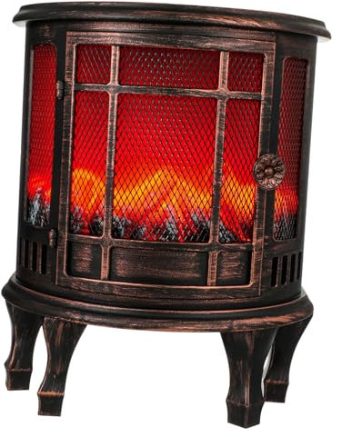 Warmhm Stove Fireplace Decorations Portable Fire Decor for Living Room Decorative Lanterns for Home Dec