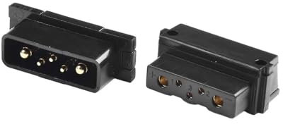 Ebike Battery Hailong 4 Pin 5 Pin Male & Female Discharge Connectors (5Pin Connector HL3)