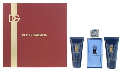Dolce & Gabbana K 3 Piece Gift Set: Eau de Parfum 100ml - Aftershave Balm 50ml -