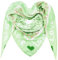 Glamexx24 Damen Schal Love Herz Dreieck Schal Baumwolle Dreieckstuch für Frühling, Sommer, Herbst und Winter