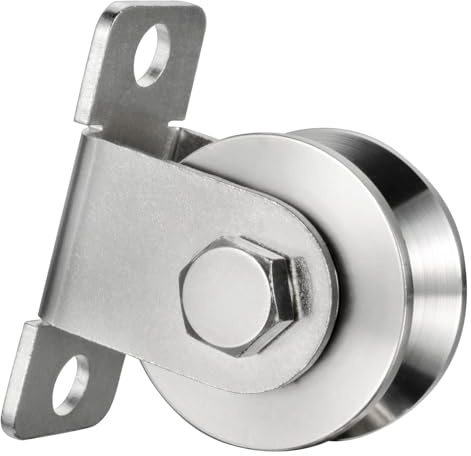 KCNOFNC Remskiva med 2 kullager typ V för 12 mm stålkabel maximal belastning 500 kg 1 styck