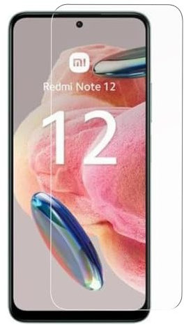 Todotumovil 25X Protector Pantalla para Xiaomi Redmi Note 12 | Cristal templado movil | Antiarañazos | Antihuellas | Dureza 9H | Ultra fino | Ultra Transparente | Ultra Resistente