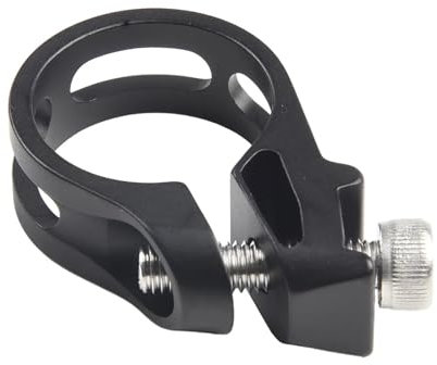 PJQUEKAIPJ bike disc brake clamp Alloy Bicycle Shifter Clamp Compatible With Sram X7 X9 Outdoor MTB Bike Front Derailleur Shifter Trigger Adapter bicycle disc brake clamp adapter