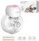 Tire Lait Electrique Révolutionnaire 193g - KISSBOBO Tire Lait Electrique Main Libre sans fil Savec 3 Modes 9 Niveaux,Confort optimal avec fonction minuterie 21/24 mm (Rose 1 Pièce)