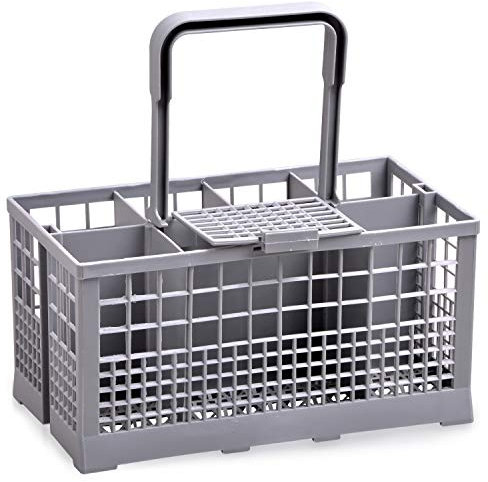 VIOKS Dishwasher Cutlery Basket 240 x 235 x 135 mm Grey Replacement for Bosch 00093046 Cutlery Basket Dishwasher Basket Cutlery Tray Dish Rack Dishwasher Accessories
