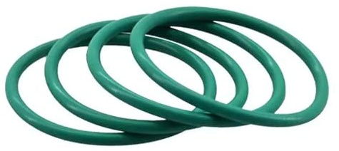 O-Ring FKM 32x28x2mm Grün – Fluorkautschuk, Öl- & Kraftstoffbeständig, Hochtemperatur, für Automobil, Rohrleitungen, Ventile, Reparaturen – 10 Stück