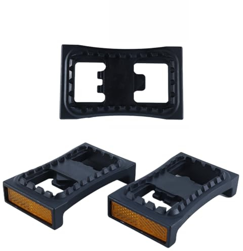 Durlo 1 par de adaptadores de pedal plano de cala, convertidores de pedal duraderos y fáciles de instalar para M520 M540 M780