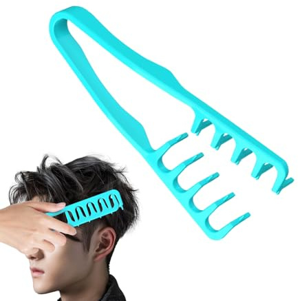 Peine Para Dar Textura, Peine De Púas Anchas Con Funcionalidad Sin Costuras, Herramienta Para Cubrir Las Raíces Y El Flequillo, P-eine Portátil De Púas Anchas Para Dar Volumen, Pinza Para Levantar