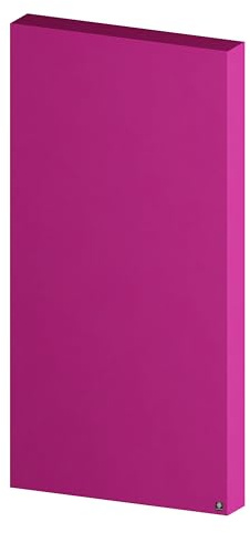 Tune Acoustics XSA5 Akustikabsorber 120x60x10 cm – Professionelles Schallabsorber Panel | Reduziert Echo & Nachhall | Für Tonstudio, Heimkino, Büro & Gaming | Noiselle™ Stoff (Magenta)