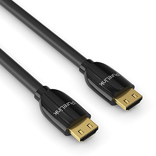 PureLink HDMI Kabel 2.0 4K 60 Hz Ultra HD 18Gbps Ethernet Secure-Lock 3m | High Speed HDMI Kabel 4K 60Hz, 18Gbps, HDR, Ethernet, EMI Abschirmung, Secure-Lock, vergoldete Kontakte, Ultra HD