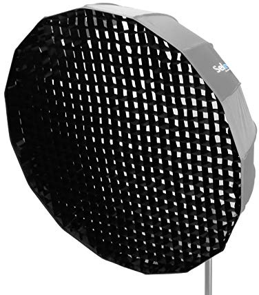 Selens 26 inch/65 cm 16-Rib Beauty Dish Photography Softbox Honeycomb Grid