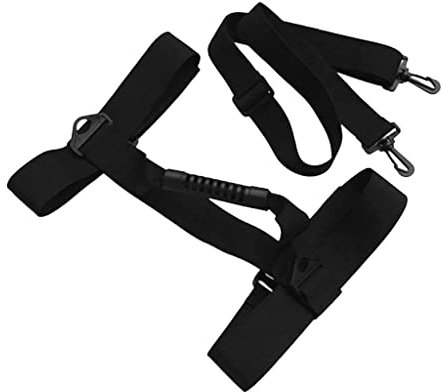 Sharplace Scuba Diving Dive Cylinder Bottle Holder Shoulder Transport Carry Strap with Handle Easy Attach