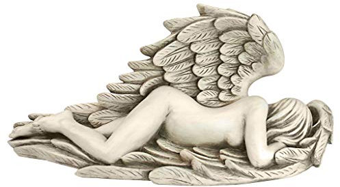 Design Toscano Statue, Harz, antiker Stein, 73,7 x 22,9 x 29,2 cm