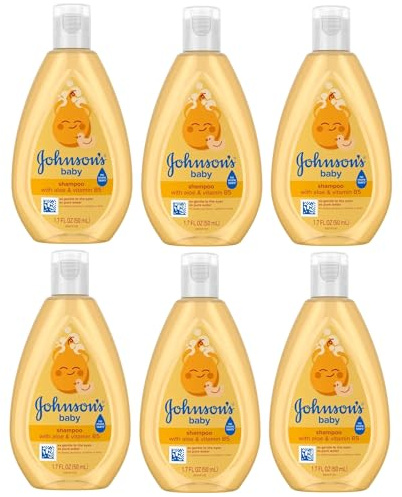 Johnson's Baby Shampoo, Travel Size, 1.7 Ounce (Pack of 6)