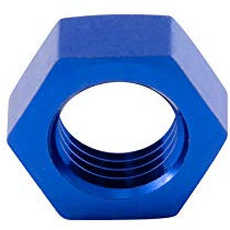 Alu Fitting AN4 Sechskant Mutter 7/16-20 UNF