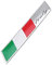 YONGYAO Alluminio Car Decal Adesivi Italia Bandiera Nazionale Bandiera Fender/Badge Emblema Tronco Si Adatta Alfa Ro Meo Fiat