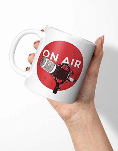 BLAK TEE Vintage Retro Style Radio Porcelain Coffee and Tea Mug 330 ml