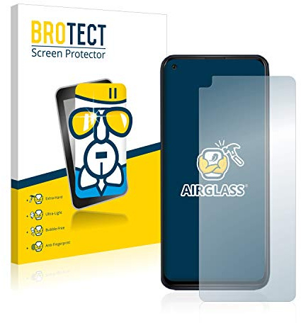 BROTECT Schutzglas für Wiko View 5 Plus Schutzfolie Panzer Folie Glas Displayschutz Made in Germany [Kratzfest 9H, Anti-Fingerprint,Transparent]