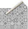Alfombra Vinílica Hidráulica Negro-Gris (160 x 120 cm) - Distintos Colores y Tamaños - Cocina, Baño, Comedor, Dormitorio - Antideslizante, Esponjosa - Suelo PVC