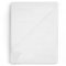 Bettlaken ohne Gummizug Baumwolle 2er Set: 220x240 cm - Bed Sheets Betttuch ohne Gummi und Laken Bedsheets Baumwollstoff weiß und Kochfest mit Oeko-Tex-Zertifikat