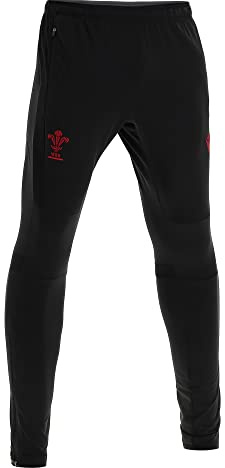 Macron Herren Welsh Rugby 2021/22 Trainingshose, blau, XXL