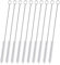 Straw Cleaner Brush Extra Long 12 inch, Extra Wide 12mm diam for Pipe Cleaners for Weed, Straw Cleaning Brush for Tubes, Downstem and Bowl, Water Bottle, Sippy Cup, Extra Long Straw Brush Set 10 Pack