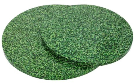 Pati-Versand Cakeboard rund Gras, 30cm