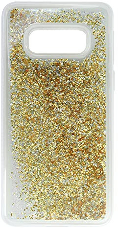 Babaco Phone Case For Samsung S10e Liquid Glitter Effect, Gold