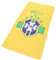RiToEasysports Badetuch, Nationalmannschaftsschild, Länderflagge, Strandtuch für den Täglichen Gebrauch für Geschenkfans (Brasilien)