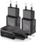 3er-Pack USB Ladegerät Stecker, Schnellladegerät Netzteil USB Adapter Ladestecker kompatibel mit Samsung Galaxy S21 S20 S10 S6 S7 S8 S9/Edge/Plus/Active,A34,A13,A03,Z Flip3,Z Fold2,M53 5G Handy