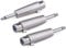 Greluma 3 Piezas Adaptador TS macho a XLR hembra de 1/4 pulgadas,conector Mono desequilibrado de 6,35mm a conectores de Audio convertidor XLR hembra de 3 pines
