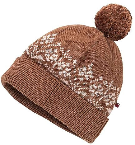 People Wear Organic Strick-Mu?tze kastanie melange, 51-52