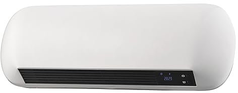 PUR LINE | Riscaldatore split da parete in ceramica da 2000 W con telecomando, tecnologia a risparmio energetico e design moderno - Riscaldatore con telecomando da 2000 W