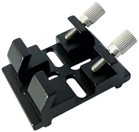 Telescope Accessory Set Plate Mount Widen Bridge Guidescope Base Telescope Accessories Telescope Camera (Color : Black)