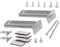SPARES2GO Juego de montaje de puerta integrado para lavavajillas Neff