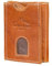 Alpenleder Portmonee - Pocket (Handgefertigt) - Nachhaltiges Bio-Leder aus regionaler Landwirtschaft | Kartenetui, Iclip, Portmonee Damen & Herren klein *Fair Produziert* (10,5x6x1,5cm) (Cognac)