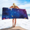 Galaxie-Weltraumplanet 80 X 160 cm Microfaser Handtücher Damen Strandtuch Badetuch Weich Strandtuch Musterdruck Sporttuch Schnelltrocknend Großes Saugfähiges Handtuch Für Reisen Pool Sauna S-0S4U/D0D