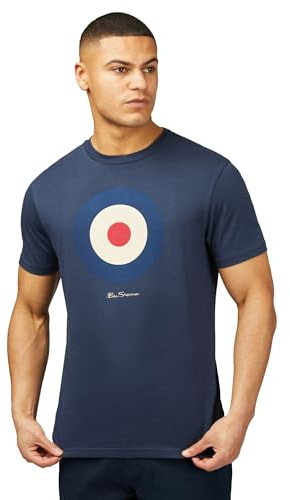 Ben Sherman Kurzärmeliges T-Shirt, Dunkles Marineblau, M