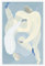 FISH DRAGATE Sofia Lind 2 Leinwand-Poster, Wandkunst, Dekordruck, Gemälde für Wohnzimmer, Schlafzimmer, Dekoration, ungerahmt, 30 x 45 cm
