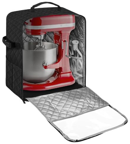 Food Processor Cover, Blender Dust Protector, Mixer Machine Storage Bag, Convenient Built-In Handle, Easy To Clean/Maintain, Large/Small For Kitchen Appliance, Accessories