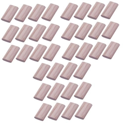 Operitacx 3sets Dowel Block Wood Door Hinge Mats Rod Kit Cart Adhesive Door Stop Pins Pegboard Wall Organize Peg Board Shelf Pin Hooks Adjustable Feet Levelers Slat Wall Panel Grips 50pcs*3